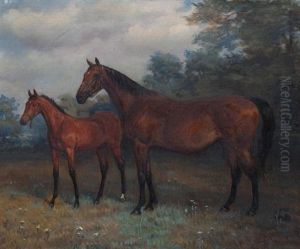 St Windeline & Wool Winder'; And 'queen Of The Spring & Gesomina.' Each by Geoffrey Douglas Giles