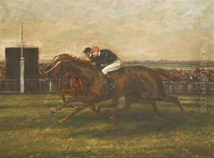 Select Stakes, Newmarket by Geoffrey Douglas Giles