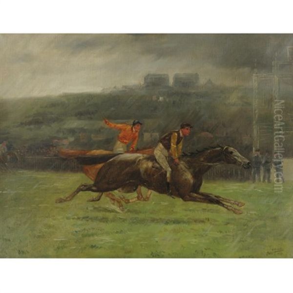 Finishing In The Rain - view 1