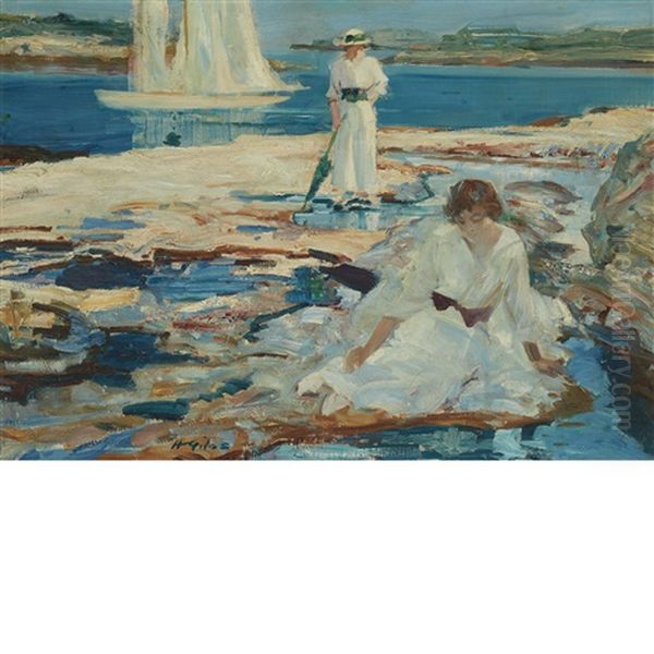 A Quiet Afternoon Along The Shore - view 1