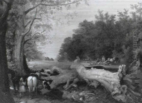 Cutting Wood - view 1