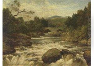 Rock Of The River Tummel Rock Of The River Tummel