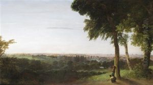 View Of London From Highgate - Morning