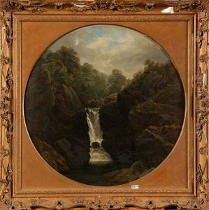 Cascade En Montagne