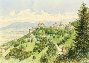 Stuttgart - . Studierte Bei Heinrich Funk In Stuttgart, Spater In Nurnberg Und Munchen. by Max Bach