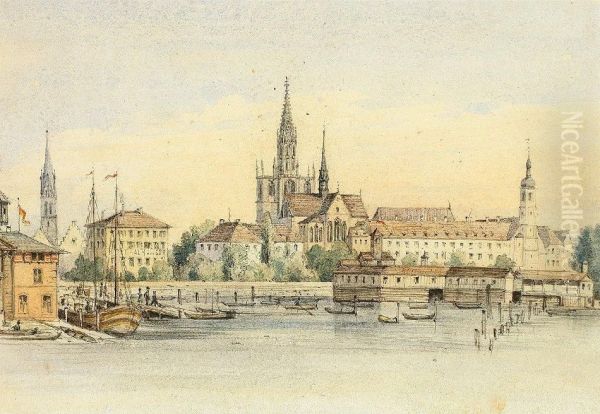 Stuttgart - . Studierte Bei Heinrich Funk In Stuttgart, Spater In Nurnberg Und Munchen. - view 1