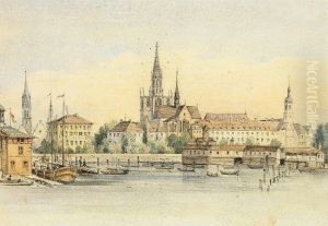 Stuttgart - . Studierte Bei Heinrich Funk In Stuttgart, Spater In Nurnberg Und Munchen. by Max Bach