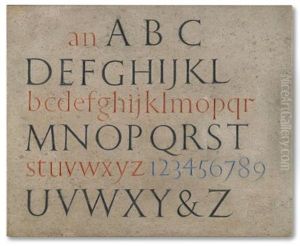 Alphabet by Eric Gill