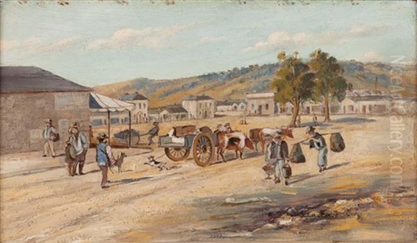 Market Square, Castlemaine, Forest Creek - view 1
