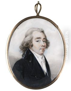 Portrait Of A Gentleman by Jakob Axel Gillberg