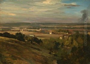 Blick Uber Das Elbtal Bei Dresden