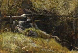 A Stream In May by Christian Friedrich Gille
