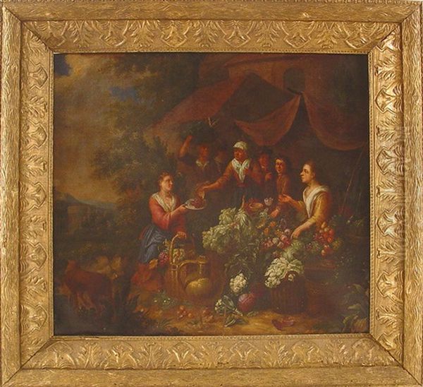 Flower And Vegetable Sellers - view 1