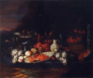 Trophees De Fruits Dans Des Paysages Trophees De Fruits Dans Des Paysages