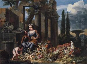 Allegory Of Summer by Jan Pauwel Gillemans the Younger