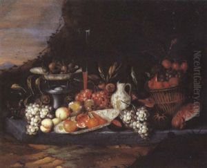 Nature Morte Aux Fruits by Jan Pauwel Gillemans the Younger