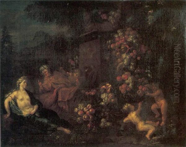 Vertumne Et Pomone - view 1