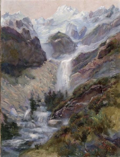 Pic Gaspard Mit Glacier De L'homme - view 1