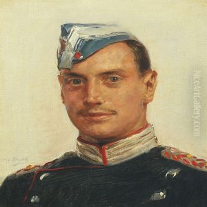 Crown Prince Christian In The Royal Danish Guards Uniform