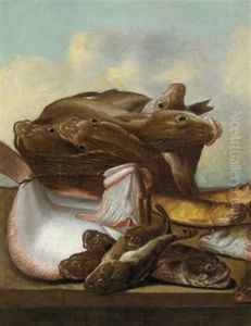 Fischstillleben by Jakob Gillig