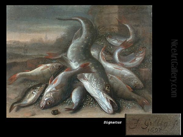 Stilleben Mit Fischen - view 1