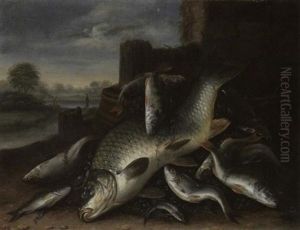 Fischstilleben by Jakob Gillig