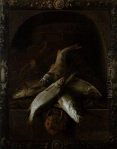 Fiskstilleben by Jakob Gillig