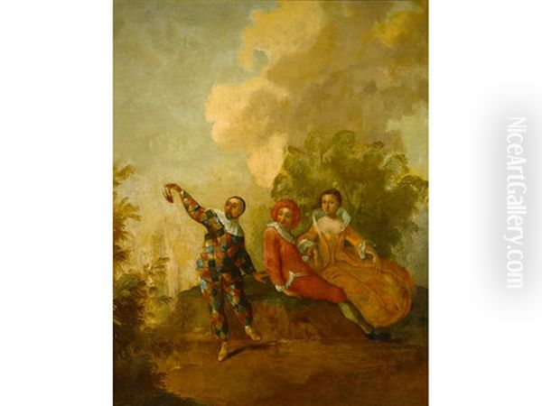 Actors From The Commedia Dell'arte - view 1