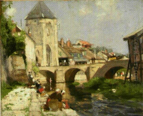 Lavandieres A Moret Sur Loing - view 1