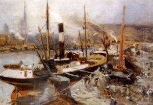 Schiffe Am Quai