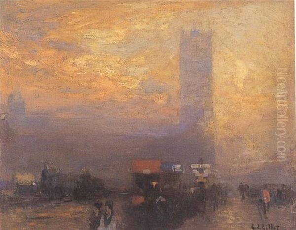 Londres, Coucher De Soleil - view 1