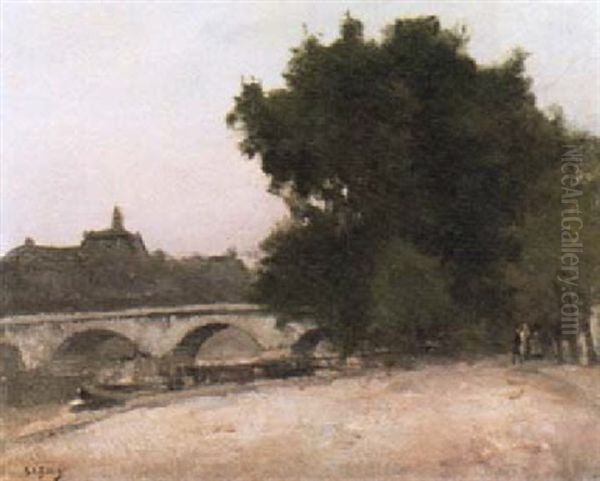 Au Bord Du Seine - view 1