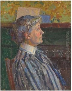 Now For Fine London Away I Will Steer And See What The Devil They Are Doing On There... by Harold Gilman