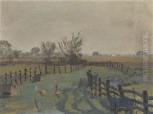 Sussex Landscape by Harold Gilman