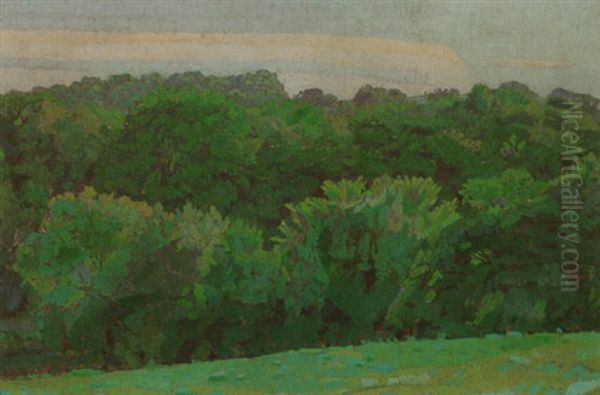 Somerset Landscape, Evening - view 1