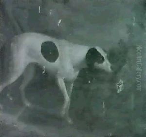 Sir George Wombwells Pointer In A Landscape