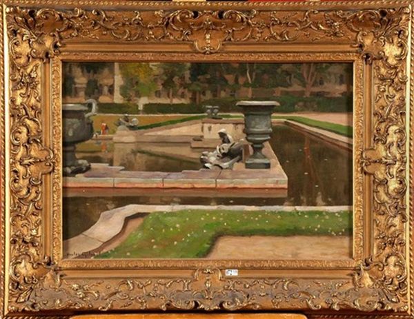 Coin Du Bassin De Neptune A Versailles - view 1