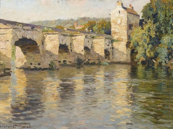Vieux Pont A Mantes - view 1
