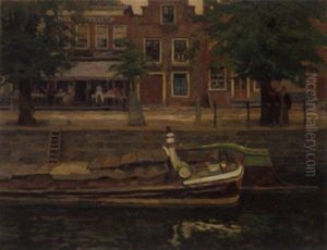 Quai A L'ecluse (holland) by Victor Olivier Gilsoul