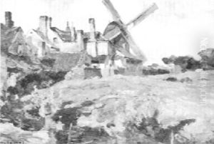 Landscape With Windmill Landscape With Windmill