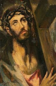 Cristo Con La Cruz A Cuestas