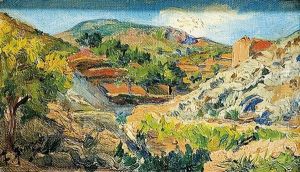 Paisaje by Francisco Gimeno Arasa