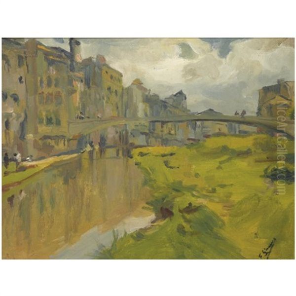 El Onyar (view Of The Onyar) - view 1