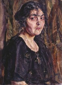 Retrato De Su Prima by Francisco Gimeno Arasa