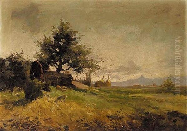 Paisaje Con Ovejas - view 1