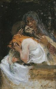Llanto Sobre Cristo Muerto by Francisco Gimeno Arasa