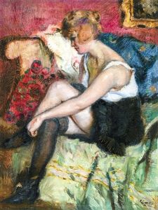 Parisian Woman by Lajos Gimes