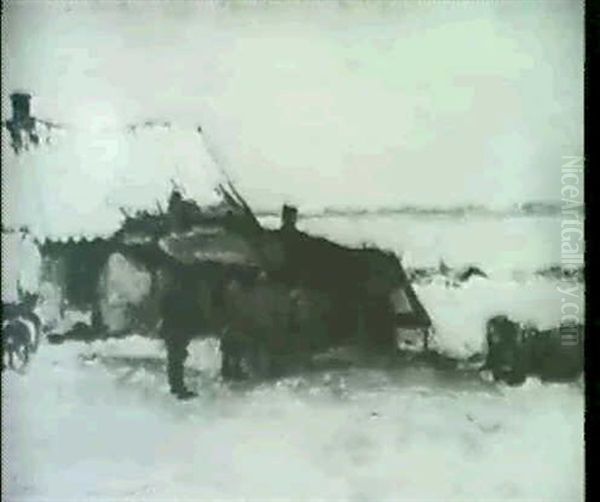 Winterlandschaft Mit Staffagen - view 1