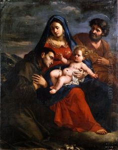 Sacra Famiglia Con Sant' Antonio Da Padova
