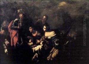La Continence De Scipion by Giacinto Gimignani